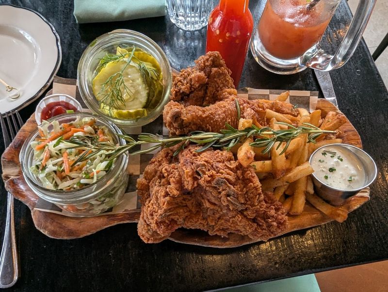 The Nashville Hot Chicken Is A Must-Order Alongside Those Curds