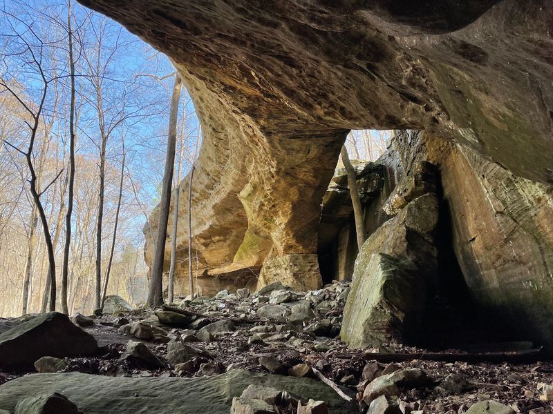 The Natural Bridge and Devil's Backbone