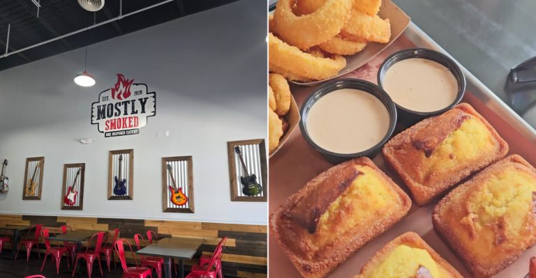 The New Jersey Smokehouse Tucked Behind A Gas Station That Outsmokes Every Coastal Favorite