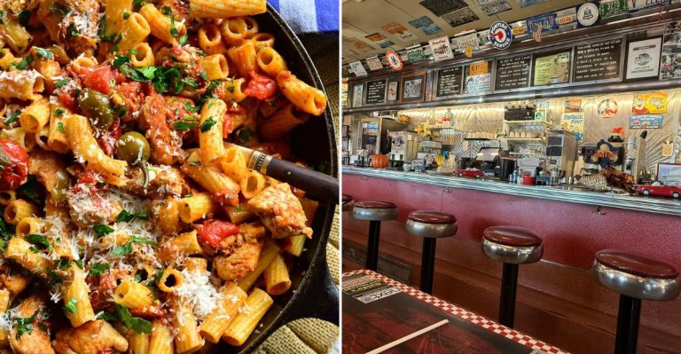 The New York Upstate Diner Frying Chicken Riggies The Utica Way