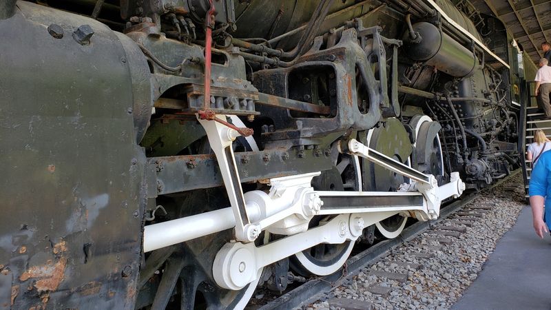 Vintage Locomotives Up Close: The Outdoor Display Area