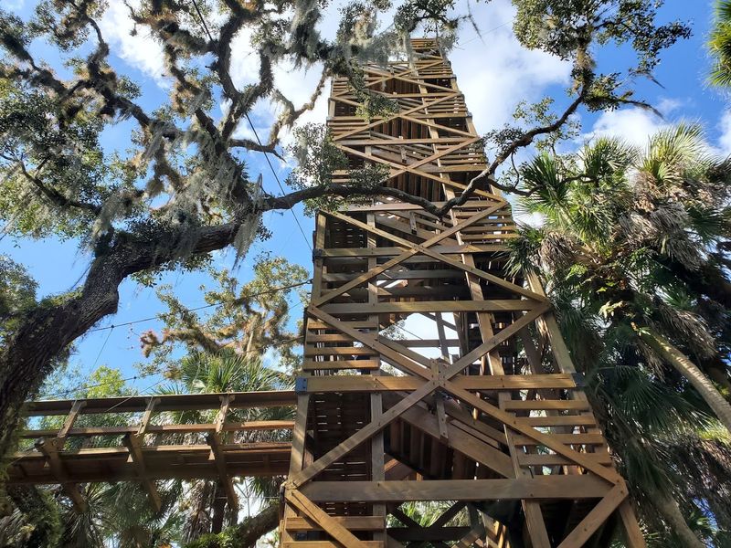 The Observation Tower Climbs Close To 74 Feet High