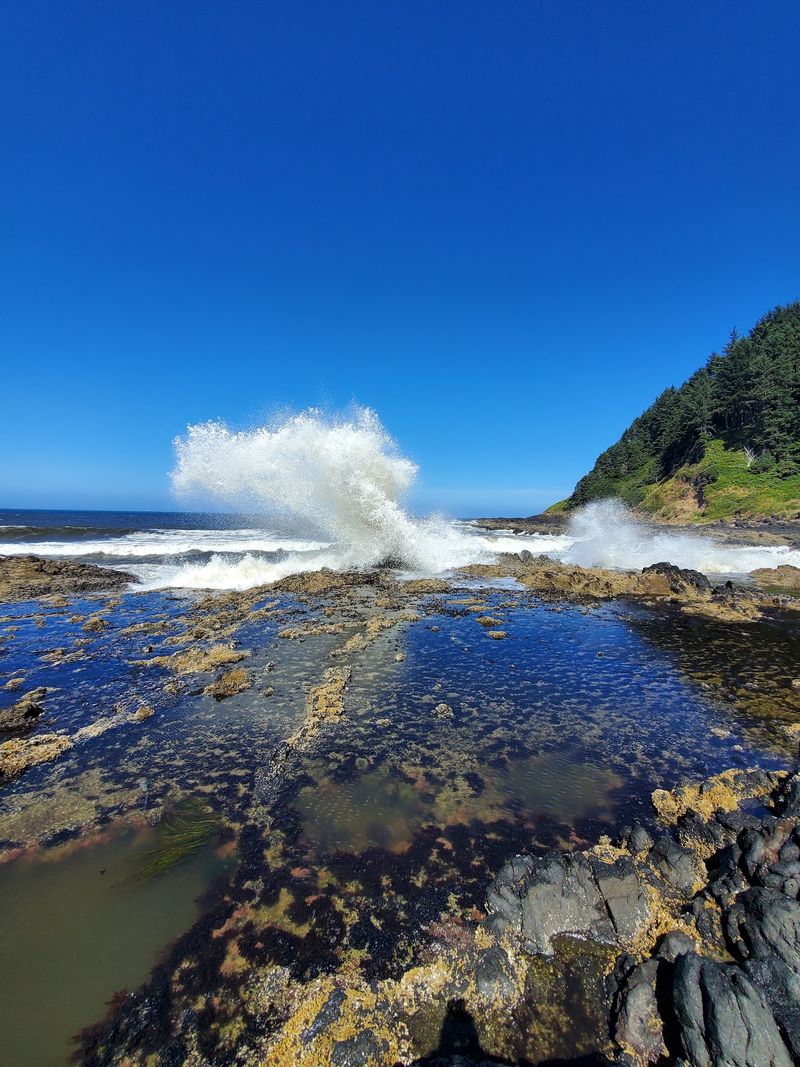 The Ocean Pulls A Disappearing Act At Thor's Well The Ocean Pulls A Disappearing Act At Thor's Well