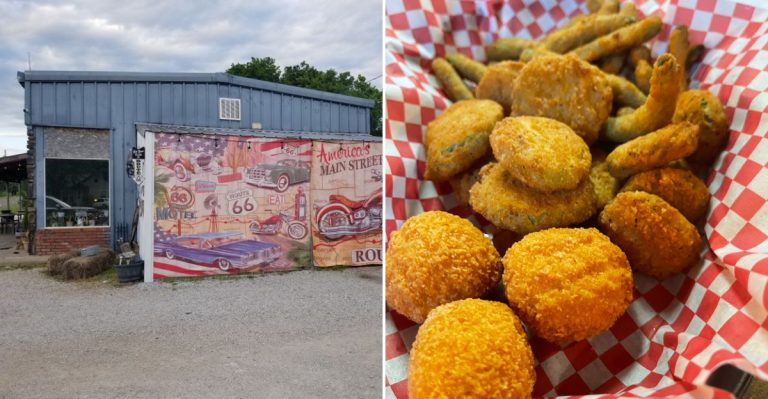 The Oklahoma Smokehouse Hidden Behind A Gas Station That Outsmokes Every Route-66 Classic