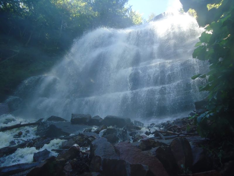 Standing At The Lower Falls Rim