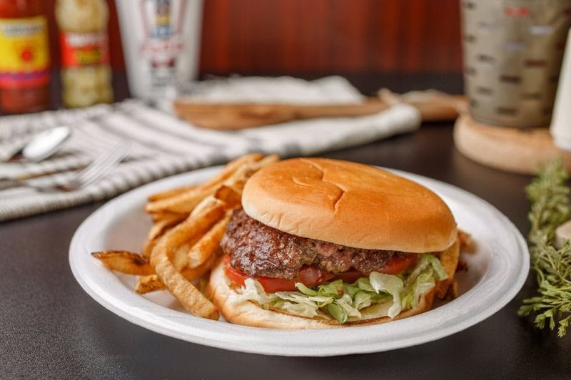 The Open Face Burger Is A Work Of Art