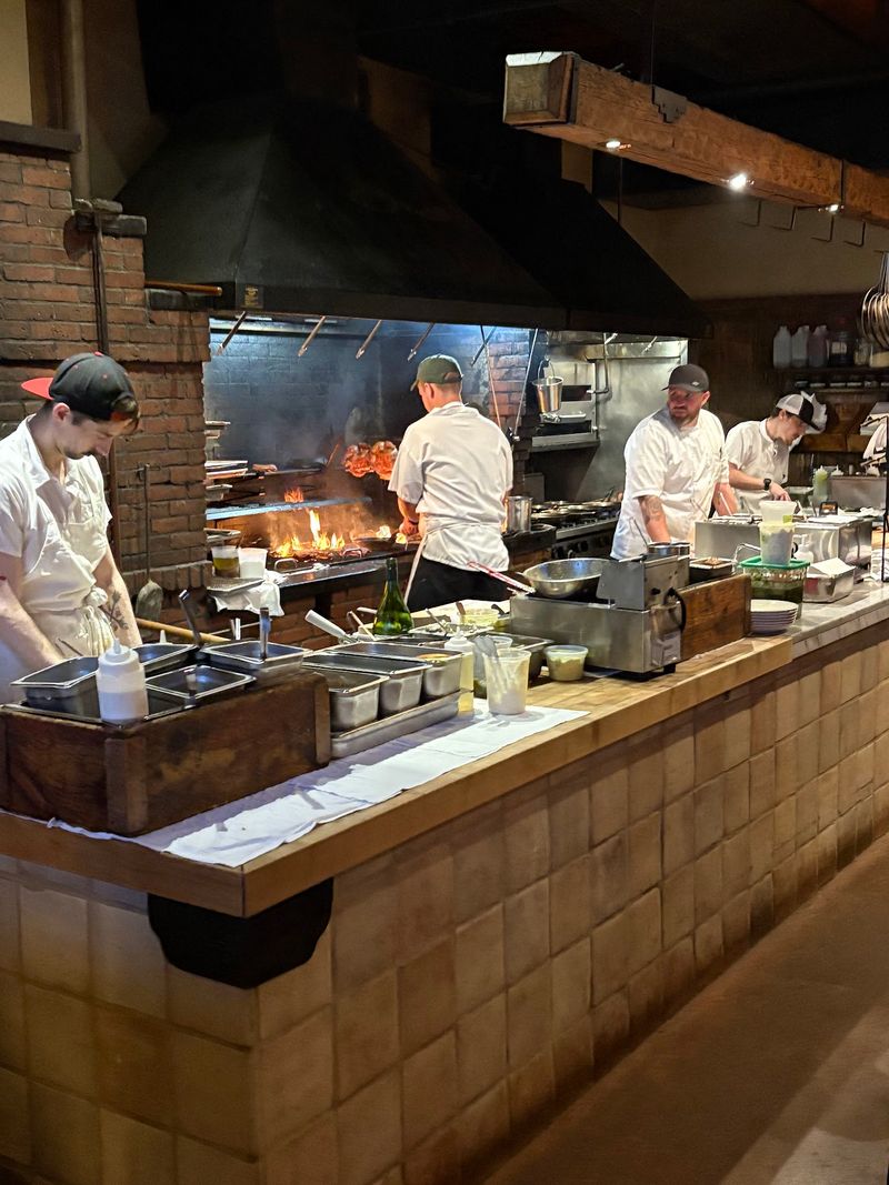 The Open Wood-Fire Kitchen 
