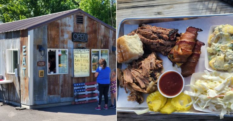The Oregon Smokehouse Hidden Behind A Gas Station That Outshines Every Famous BBQ Joint