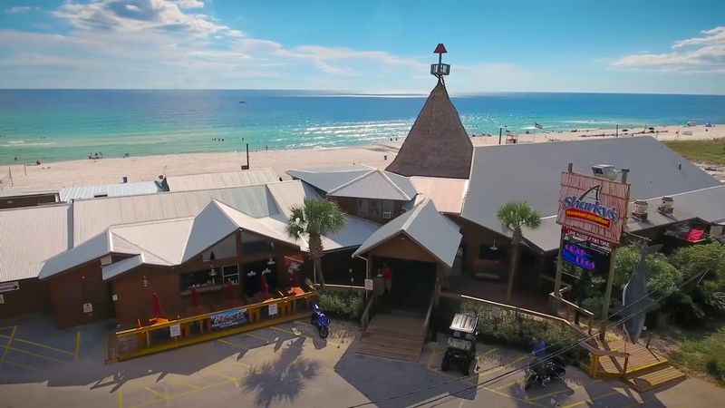 Sharky's Beachfront Restaurant - Panama City Beach, Florida
