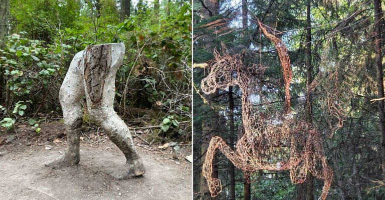 The Otherworldly Trail In Washington Filled With Wonderfully Bizarre Sculptures
