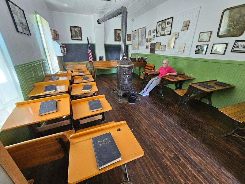 A One-Room Schoolhouse, a Historic Depot, and a Heritage Home All in One Visit