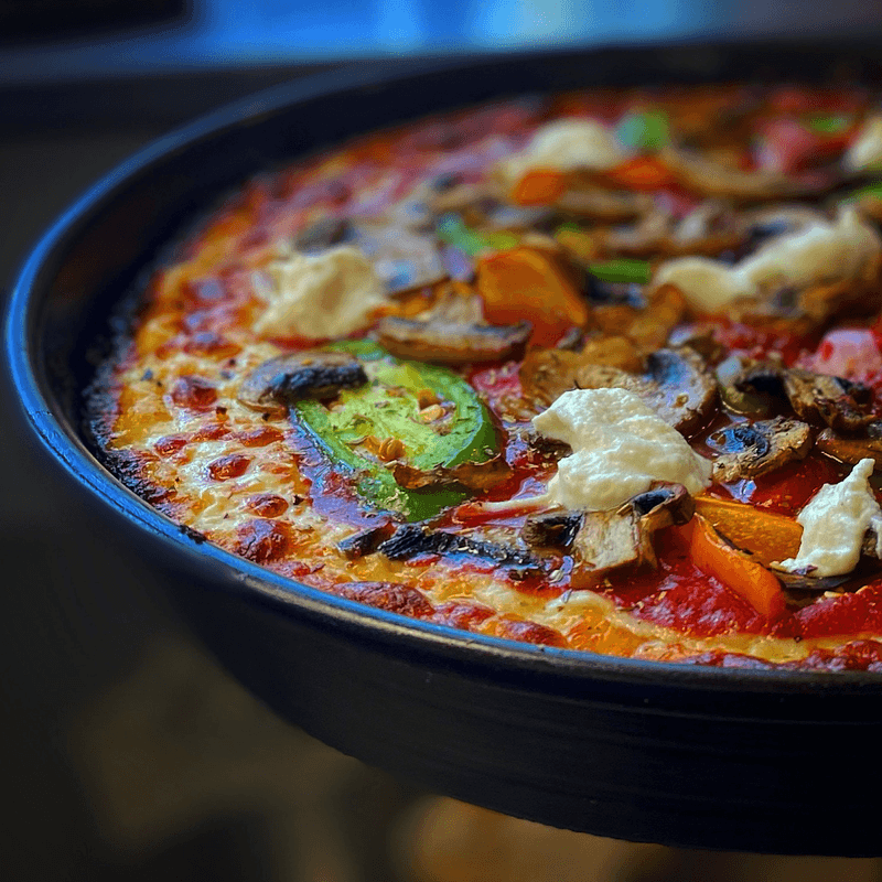 The Pan Pizza With A Signature Edge