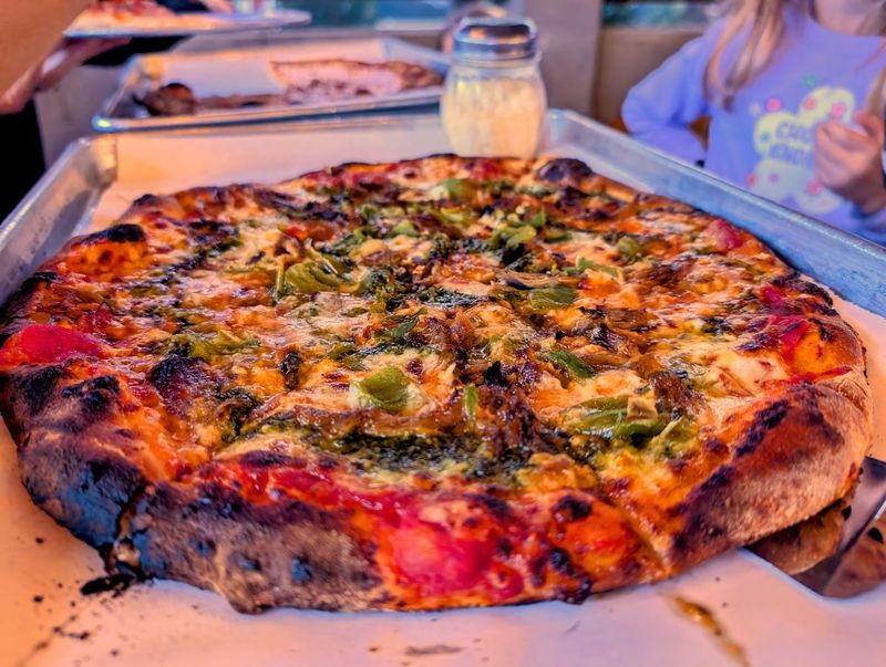 The Pancho Pizza With Roasted Pork And Green Chile