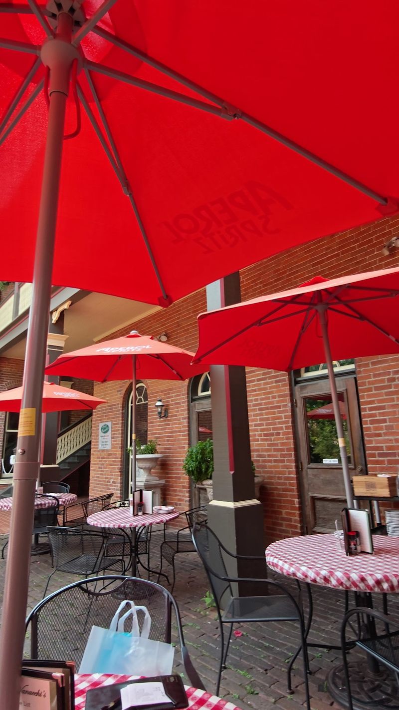 The Patio And Outdoor Seating Scene