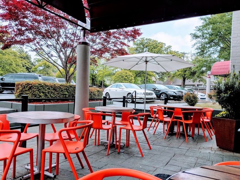 The Patio Has An Easy Neighborhood Feel