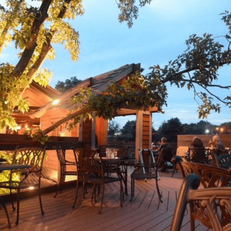 The Patio Seating Is The Star Of Summer Dining