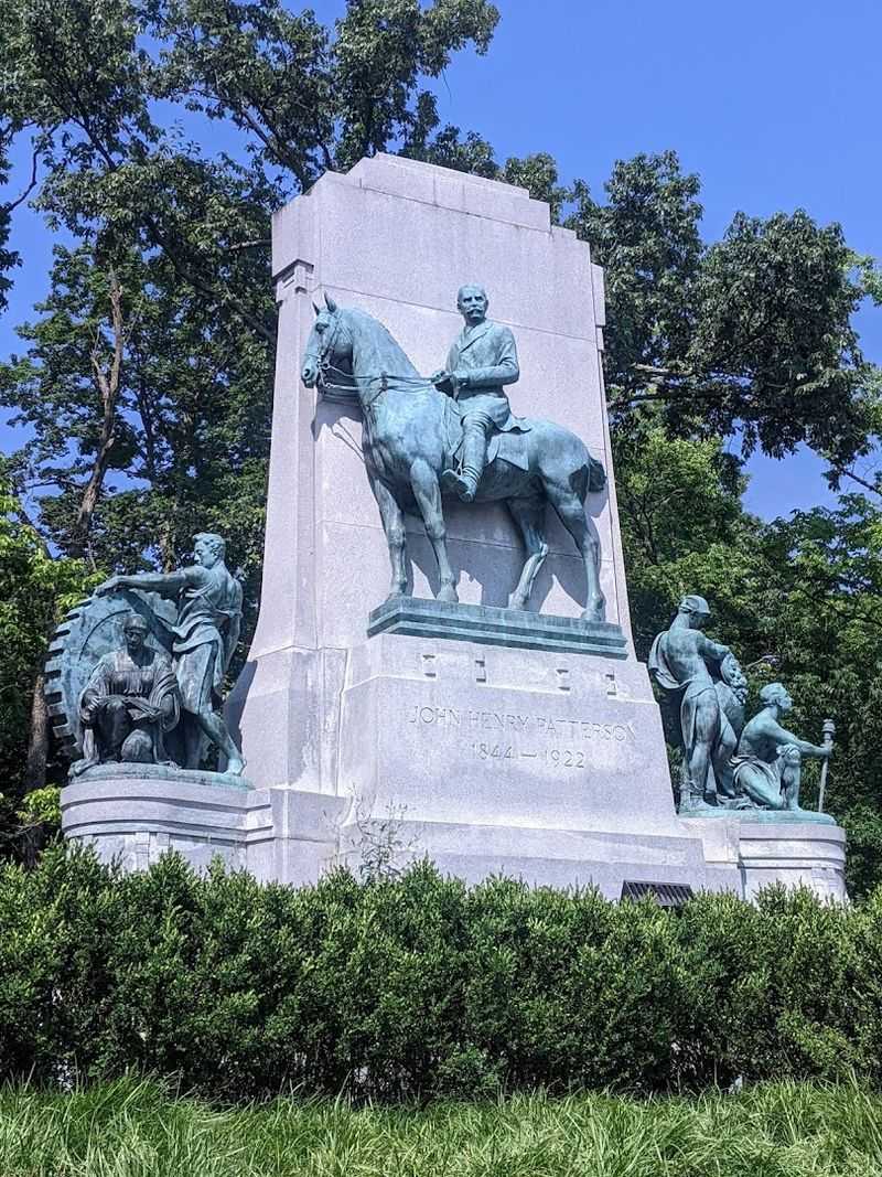 The Patterson Statue and Other Nearby Finds The Patterson Statue and Other Nearby Finds