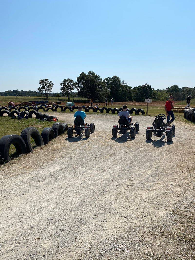 The Pedal Kart Track Keeps The Energy High