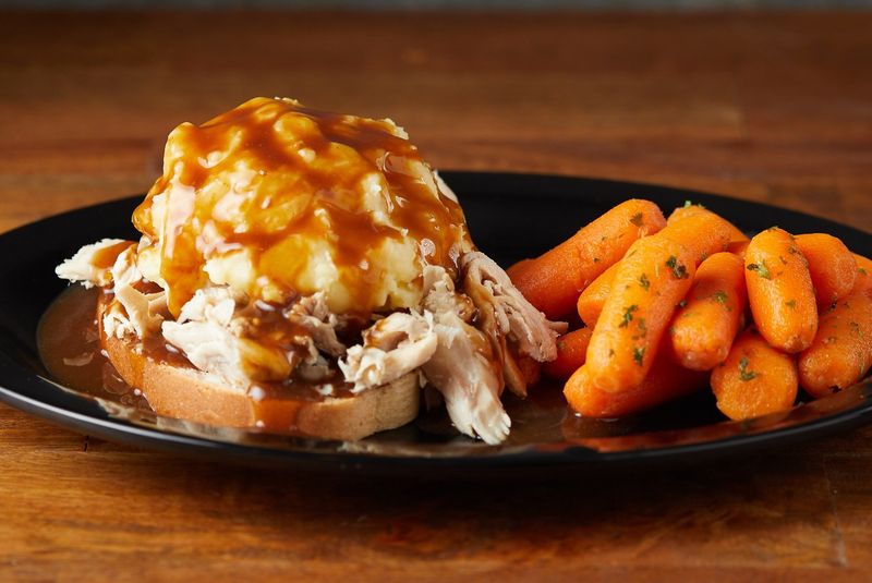Hot Turkey Sandwich with Gravy
