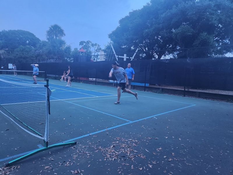 The Pickleball And Basketball Courts