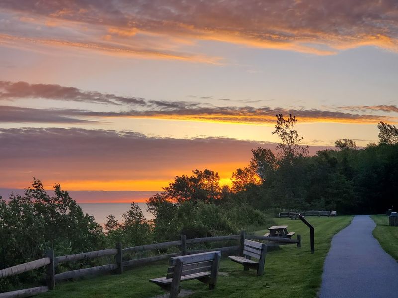 The Picnic Spots and Outdoor Seating With Lake Views