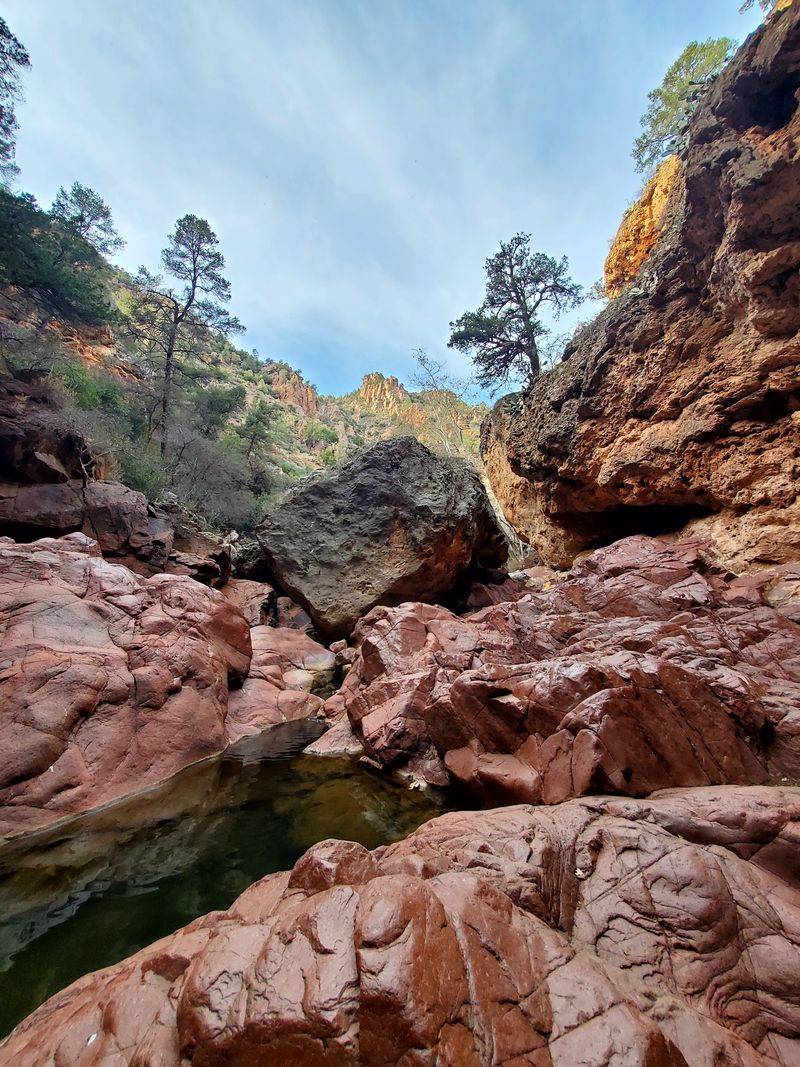 The Pine Creek Trail Along the Water