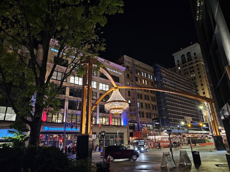 The Playhouse Square Theater District Around It