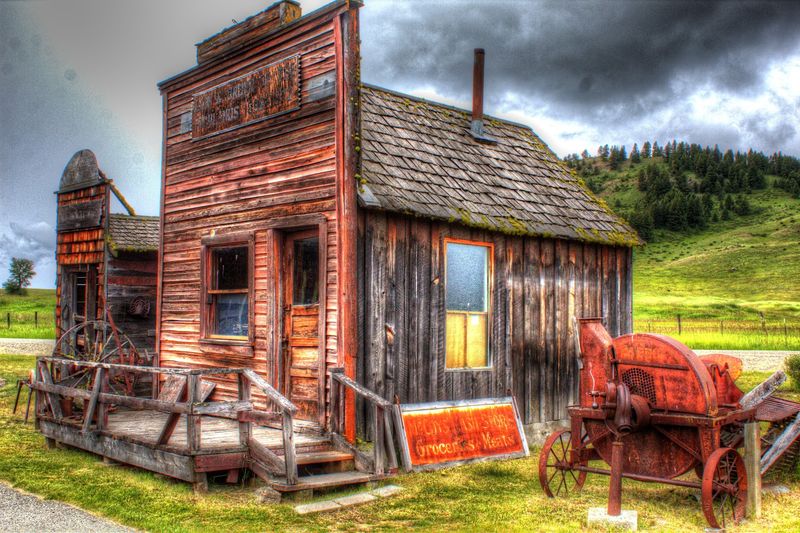 The Machine Shed And Its Collection Of Antique Farm Equipment
