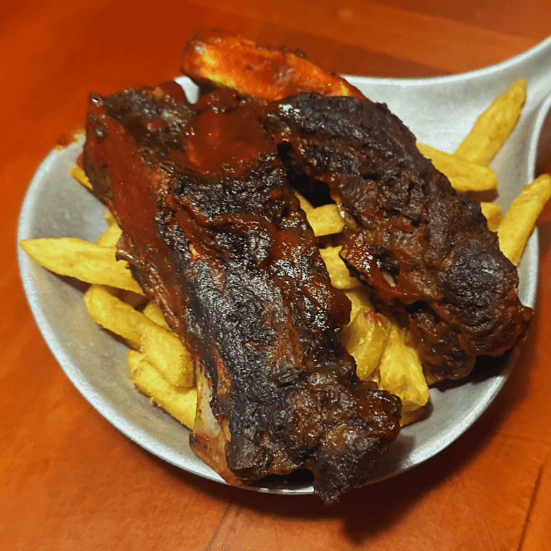 The Pork Ribs And Teriyaki Chicken Duo For Two