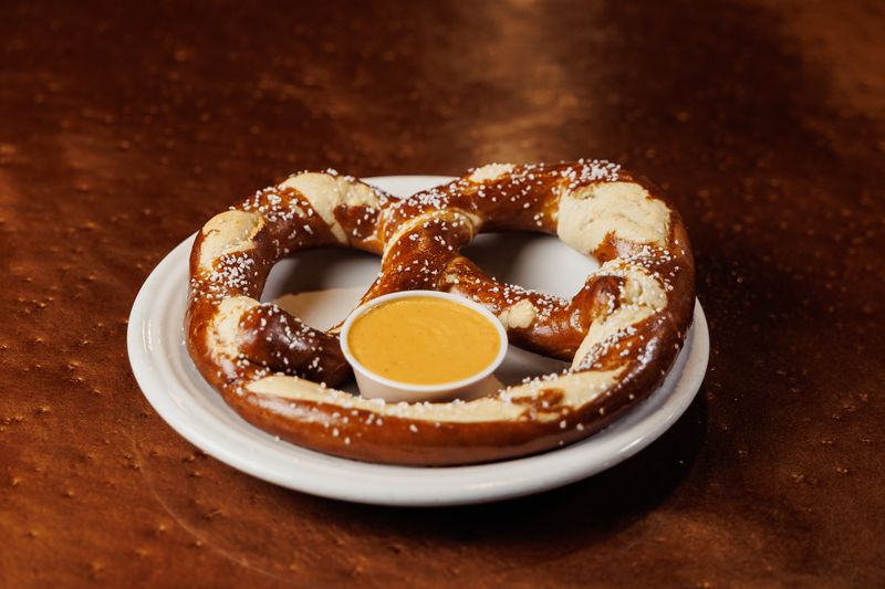 Giant Plate-Sized Pretzels That Redefine Carb Heaven