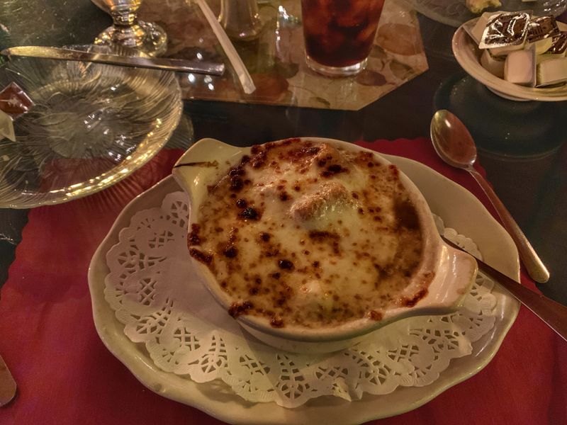 French Onion Soup Loaded With Cheese