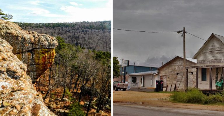 The Quiet Mountain Town In Arkansas That Locals Try To Keep Secret During Summer