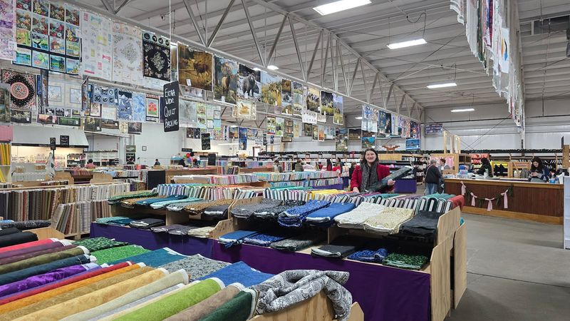 The Quilting Cotton Selection Is Something Else