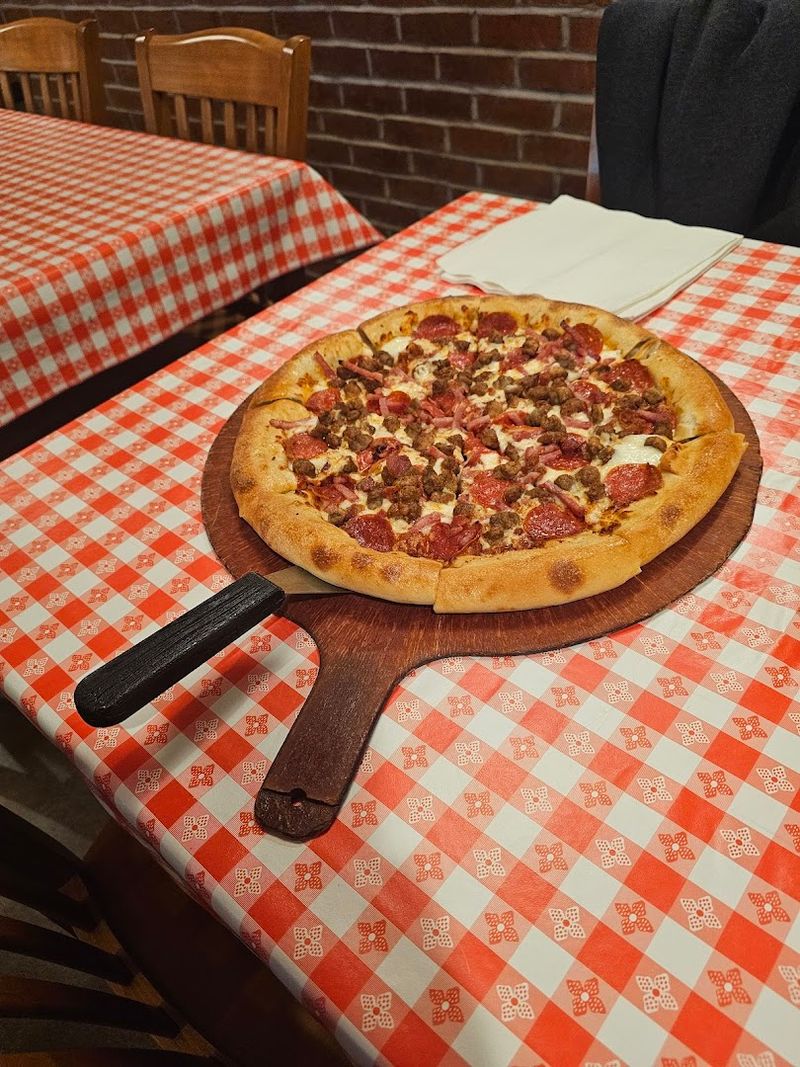 Pan Pizza Served Fresh From The Kitchen