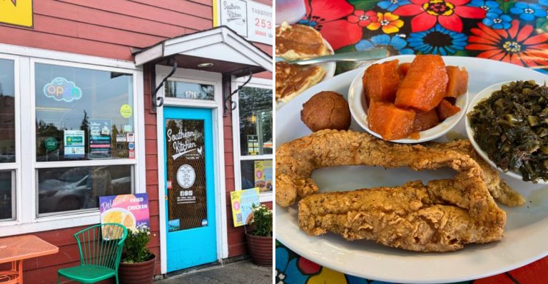 The Retro Washington Café Where The All-You-Can-Eat Plates Feel Frozen In Time