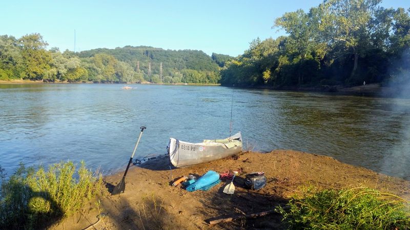 The Riverside Setting Along The Muskingum