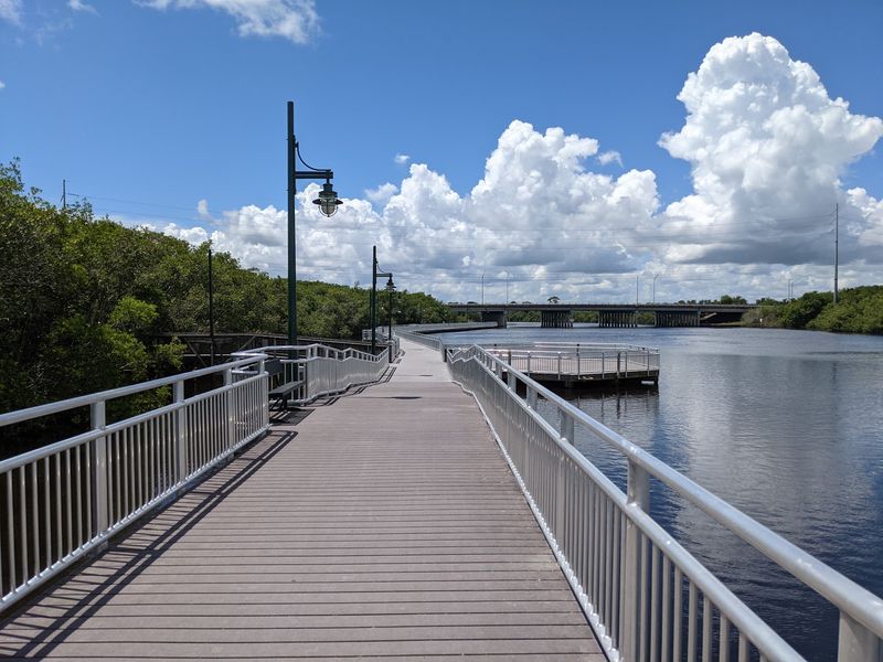 The Riverwalk Boardwalk
