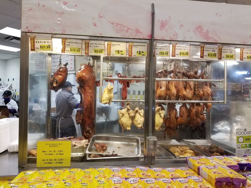 The Roasted Duck and BBQ Counter