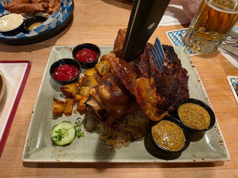 The Roasted Pork Knuckle That Steals The Show