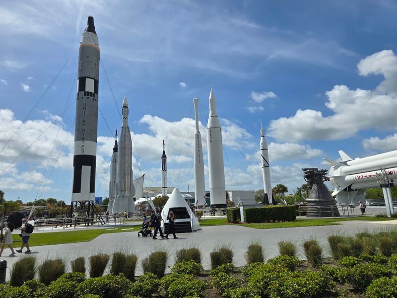 The Rocket Garden Lets Visitors Walk Among Historic American Rockets Up Close