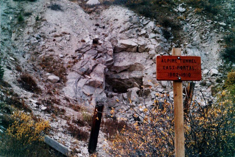 Alpine Tunnel Historic District — Spanning Pitkin and Hancock, Colorado