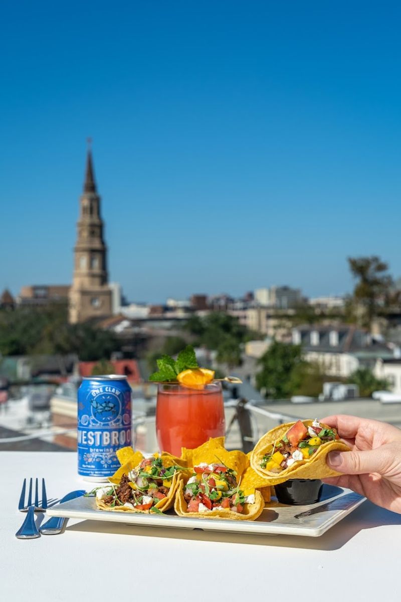 The Rooftop Bar At Vendue, Charleston