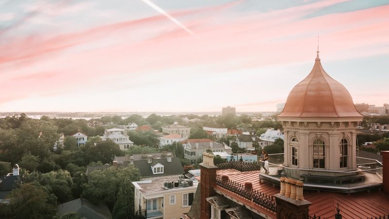 The Rooftop Cupola And Its Panoramic City Views The Rooftop Cupola And Its Panoramic City Views