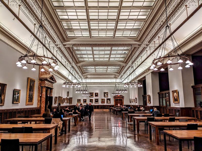 The Rose Main Reading Room Puts Skies Above Your Books The Rose Main Reading Room Puts Skies Above Your Books