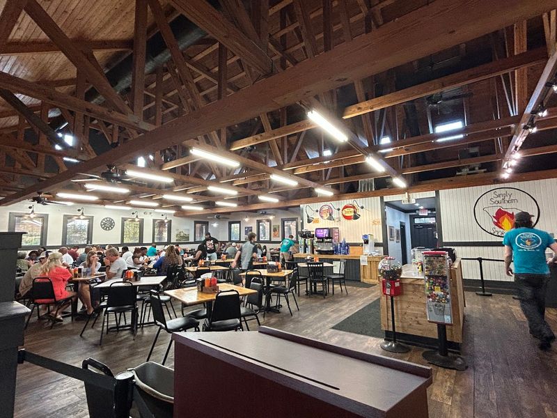 The Rustic Wooden Interior That Sets The Whole Mood