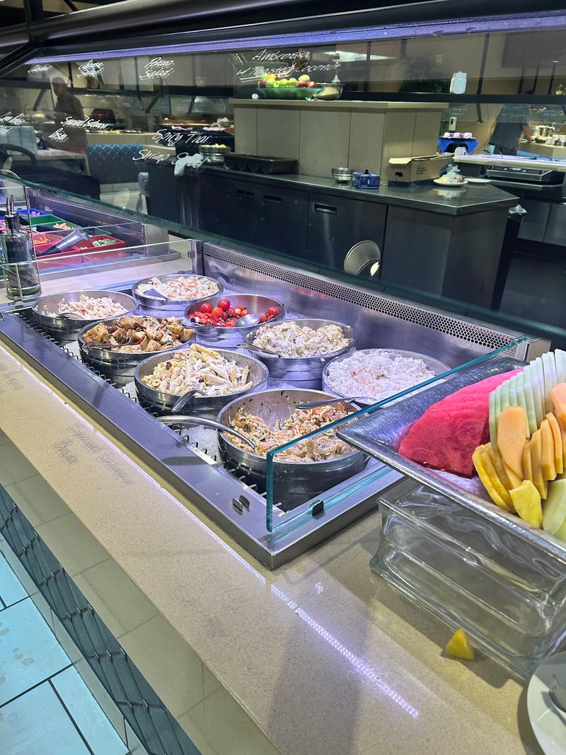 The Salad Bar And Fresh Options