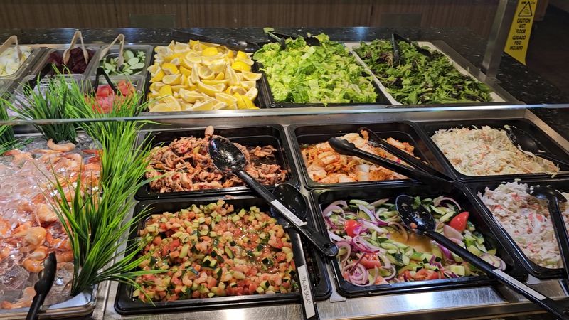 The Salad Bar And Veggie Sides