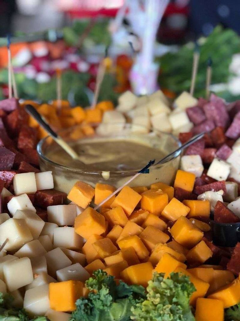 The Salad Bar Keeps Things Fresh