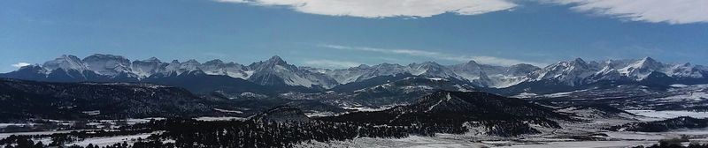 The San Juan Mountains As A Constant, Overwhelming Backdrop The San Juan Mountains As A Constant, Overwhelming Backdrop