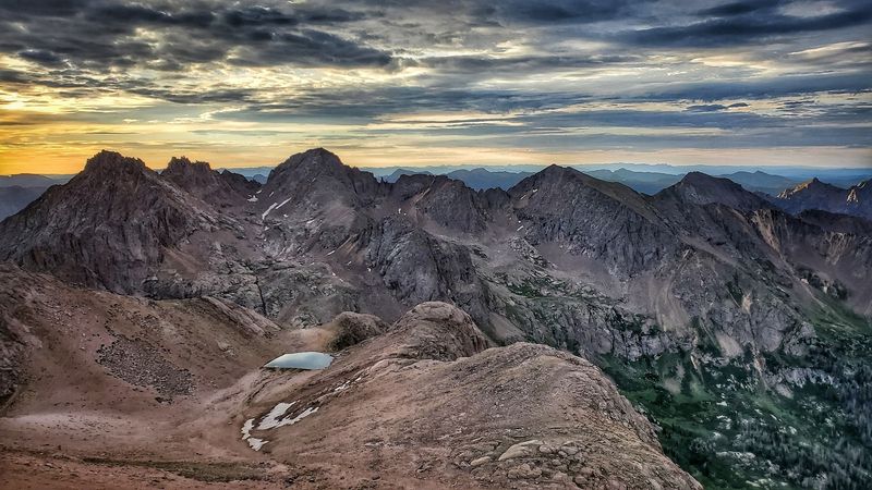 The San Juan Mountains Give The Valley Its Backbone